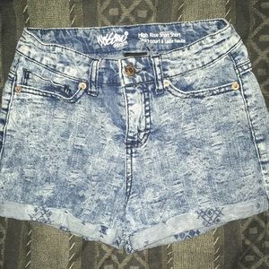 Denim High Rise shorts 🔥🔥